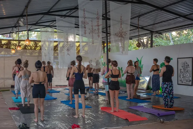 Yoga teacher training Arambol Goa at DivinePath campus near Arambol Beach, North Goa
