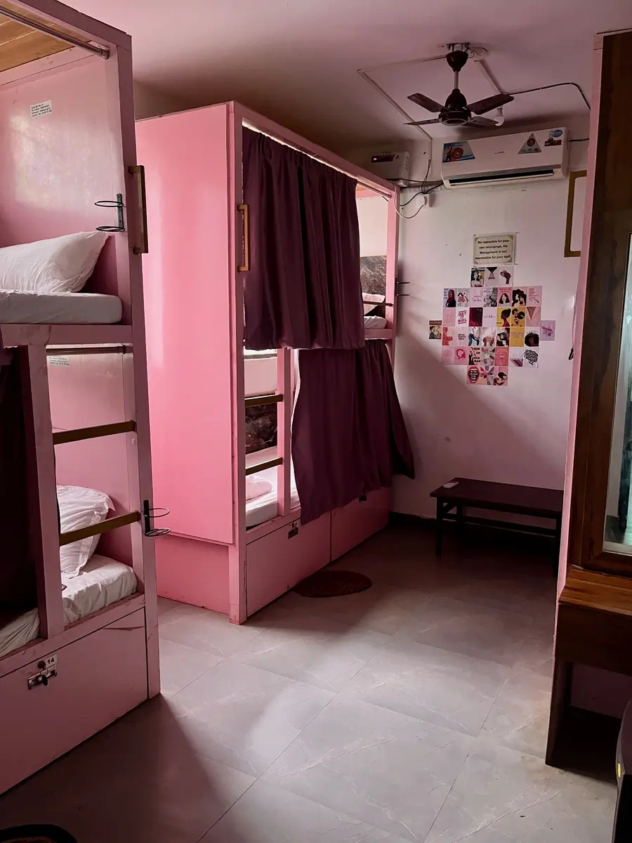 Dorm room Divinepath Arambol Goa