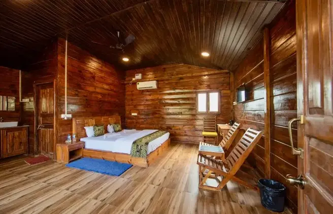 Dorm and campus accommodation at 300 hour yoga Goa