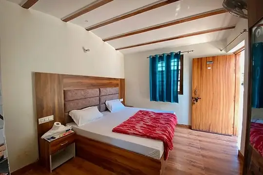 Private room at Divinepath Tapovan campus Rishikesh