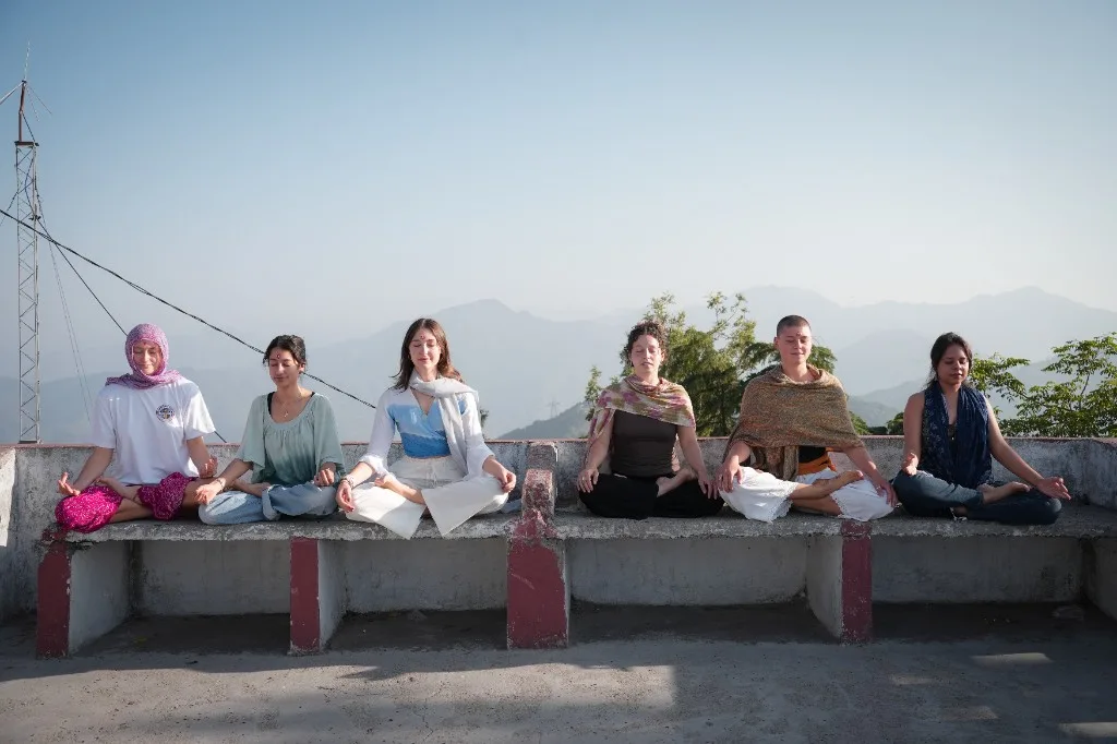 Singing bowls sound bath Divinepath Rishikesh