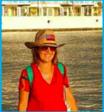 Bogna from Australia, yoga student