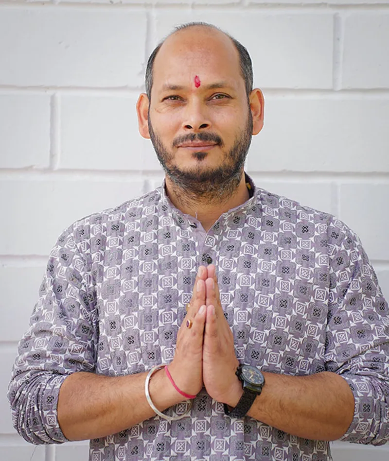 Yogacharya Yashpal Ji, Ashtanga and Vinyasa teacher at Divinepath Rishikesh