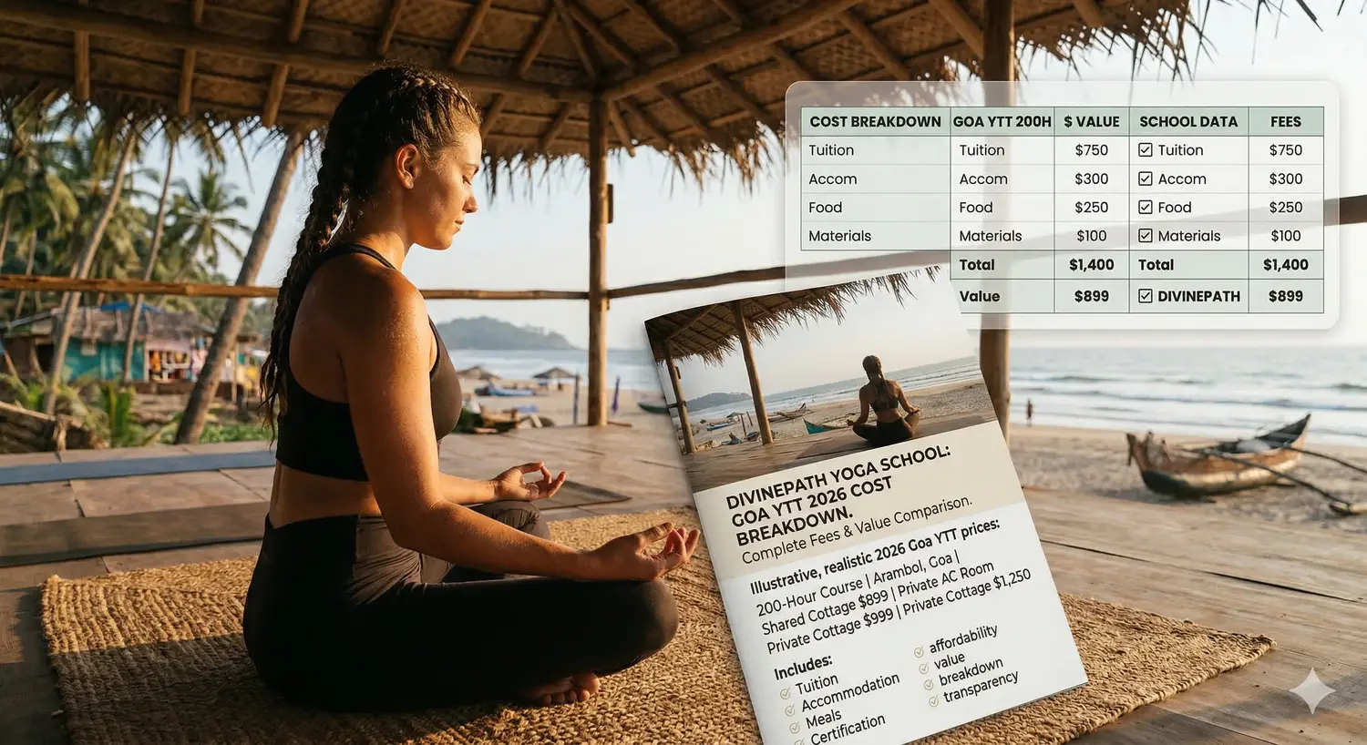 Yoga Teacher Training Goa Cost Breakdown